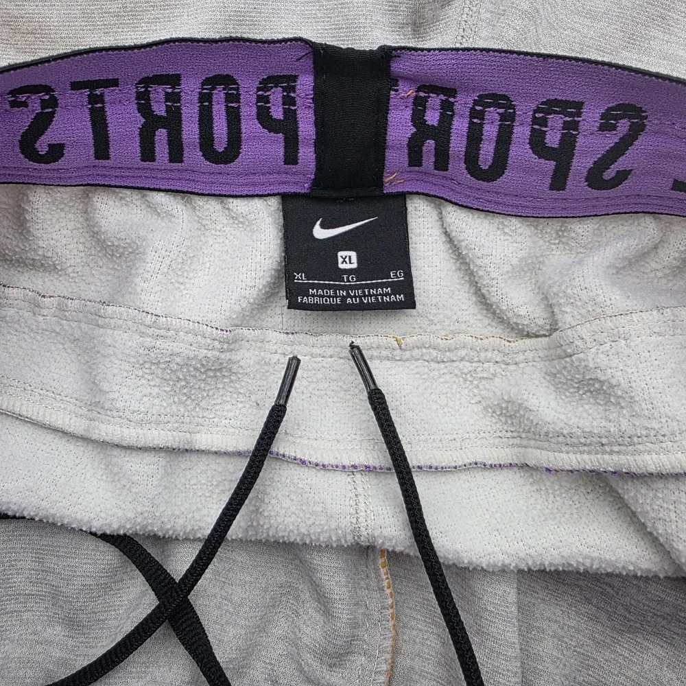 NIke‎ Therma Fleece Training Track Pants Retro Orange & Gray Men's XL BV4523-050